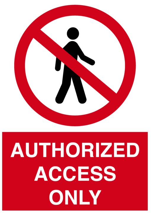 140-105- 8" x 6" SIGN