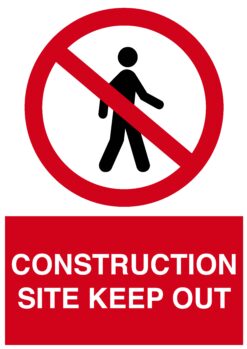 140-124- 8" x 6" SIGN