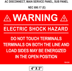 150-124p PLACARD