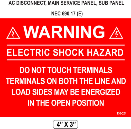 150-124p PLACARD