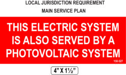 150-127p PLACARD
