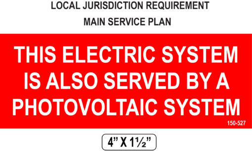 150-127p PLACARD