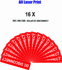 150-121_Label PACK_DC DISCONNECT