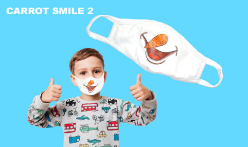 2 Packs Christmas Face Masks for Kids with Ear Savers-Comfy for 5 to 8 year-old Kids - Image 2