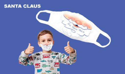 2 Packs Christmas Face Masks for Kids with Ear Savers-Comfy for 5 to 8 year-old Kids - Image 9