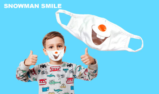 2 Packs Christmas Face Masks for Kids with Ear Savers-Comfy for 5 to 8 year-old Kids - Image 15