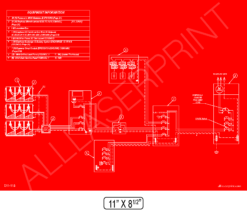 SLD Red White Placard