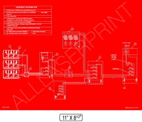 SLD Red White Placard