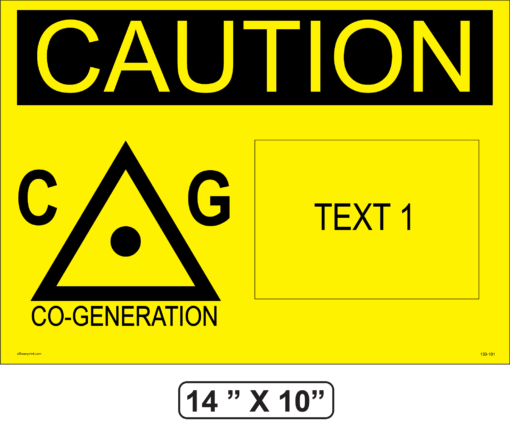 130-101 LADWP PLACARD