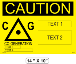 130-102 LADWP PLACARD