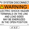 ELECTRIC SHOCK HAZARD