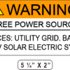WARNING